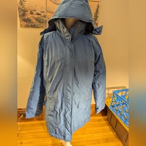 L.L. Bean Women's Blue Jacket, Size Large